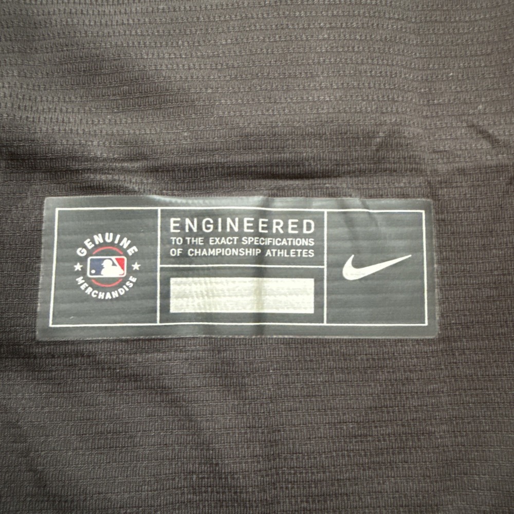 Nike San Francisco Giants Brandon Crawford #35 MLB Baseball Jersey Men's M Black - Picture 2 of 7